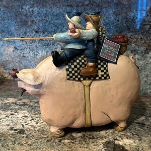 Williraye Studio Pig with Apples 🍎